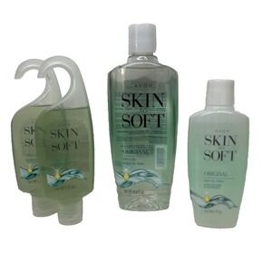 Avon Skin So Soft Original Bath Oil No Pump Spray Shower Gel